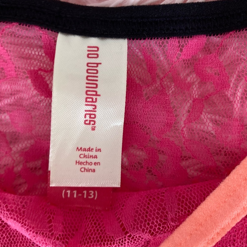 Y2k pink lace top - Picture 4 of 4